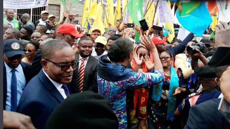 Jeanine Mabunda à bukavu