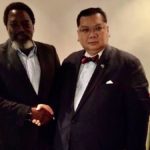 Joseph Kabila et Peter Pham