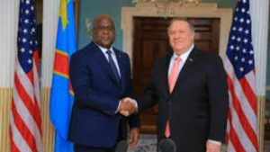 Mike Pompeo et Felix Tshisekedi