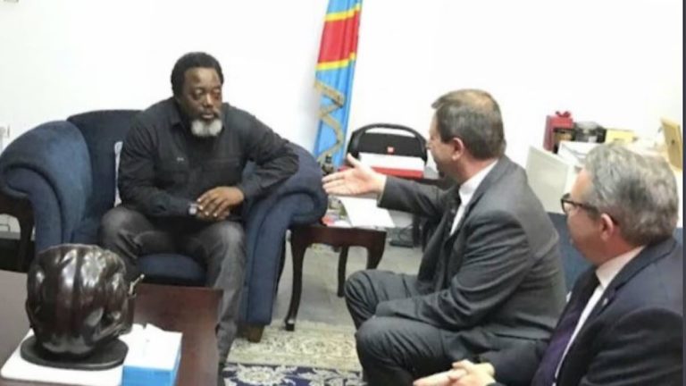 Paul Arkwright et Joseph Kabila
