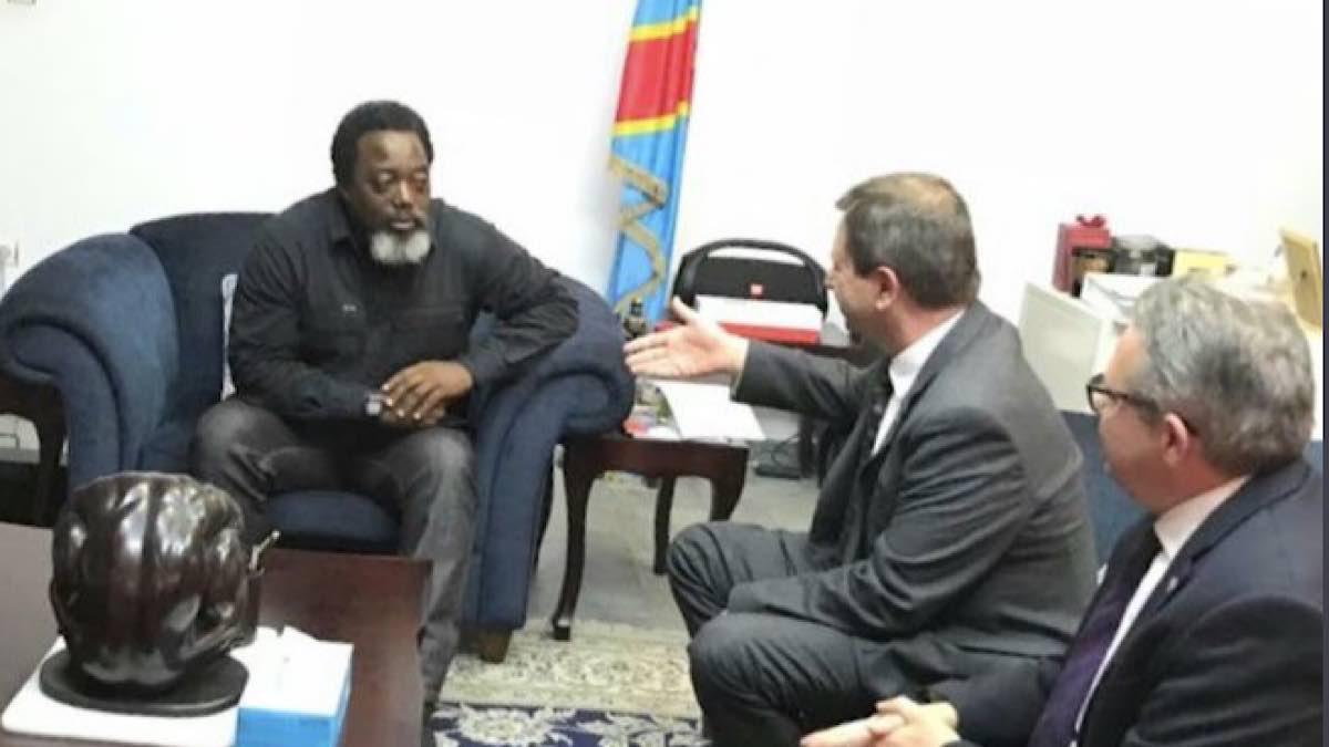 Paul Arkwright et Joseph Kabila
