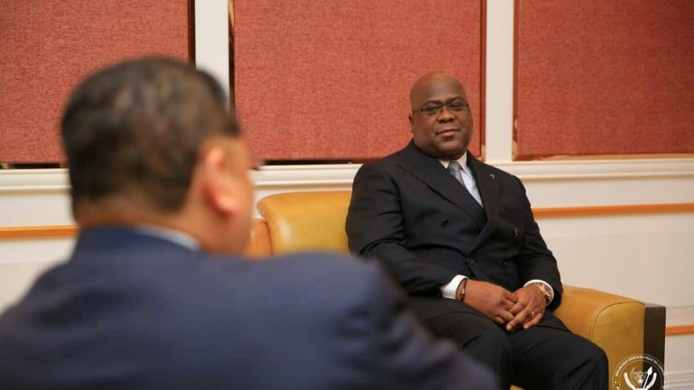 Peter Pham et Felix Tshisekedi