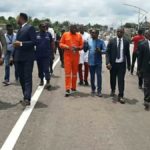 Quelques députés nationaux ont visité les chantiers de Sauts-de-moutons