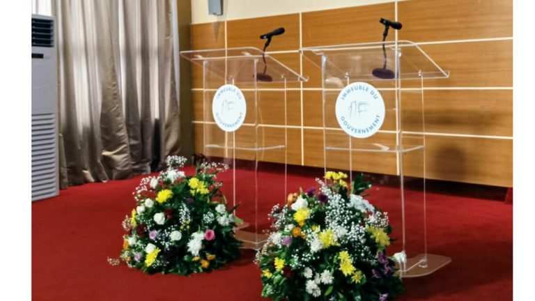 Sophie Wilmes, première ministre belge reçue chez Ilunkamba