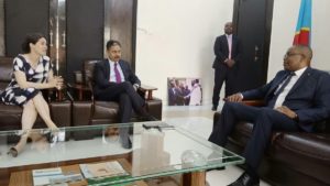 Sud-Kivu Le gouverneur Ngwabidje et la Banque mondiale