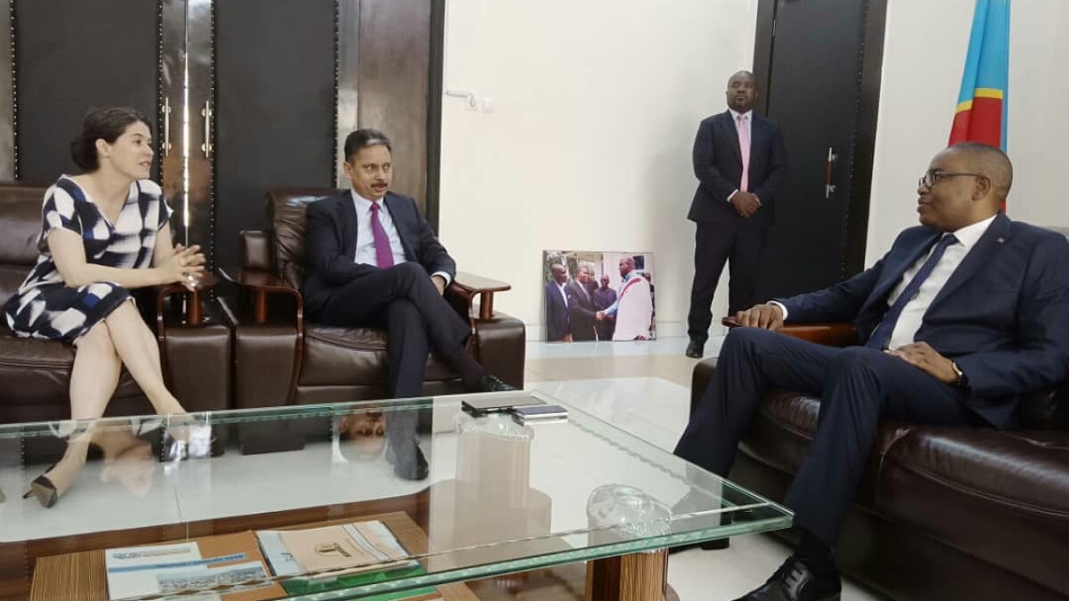 Sud-Kivu Le gouverneur Ngwabidje et la Banque mondiale