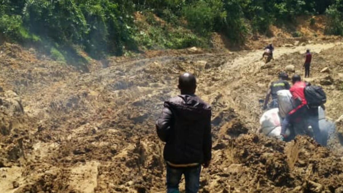 Sud-Kivu - dégradation de la RN3 Bukavu-Bunyakiri