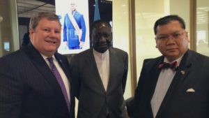 Sylvetre Ilunga et Peter Pham