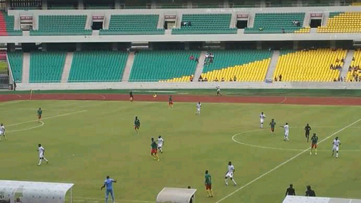 la RDC perd devant le Cameroun 0-1