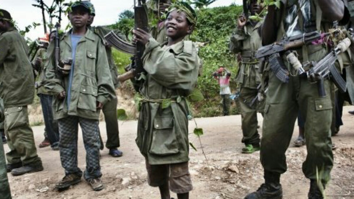 la journée internationale des enfants soldats.