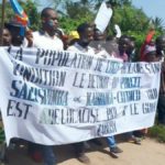 A Luiza, manifestation pour exiger notamment l'annexion de leur territoire