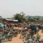 Beni les taximen motos rendent hommage à leurs collègues décédés