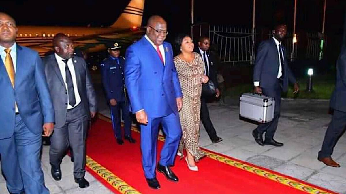 Félix Tshisekedi Dénise Nyakeru