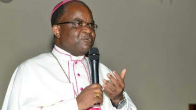 L'évêque Willy Ngumbi Ngengele