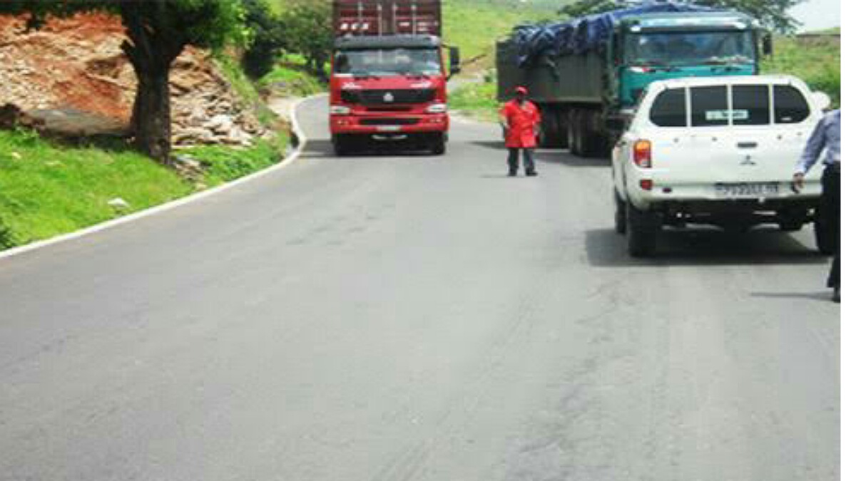 un check point a été placé dans la frontière entre la ville de Kinshasa et la province du Kongo-Central.