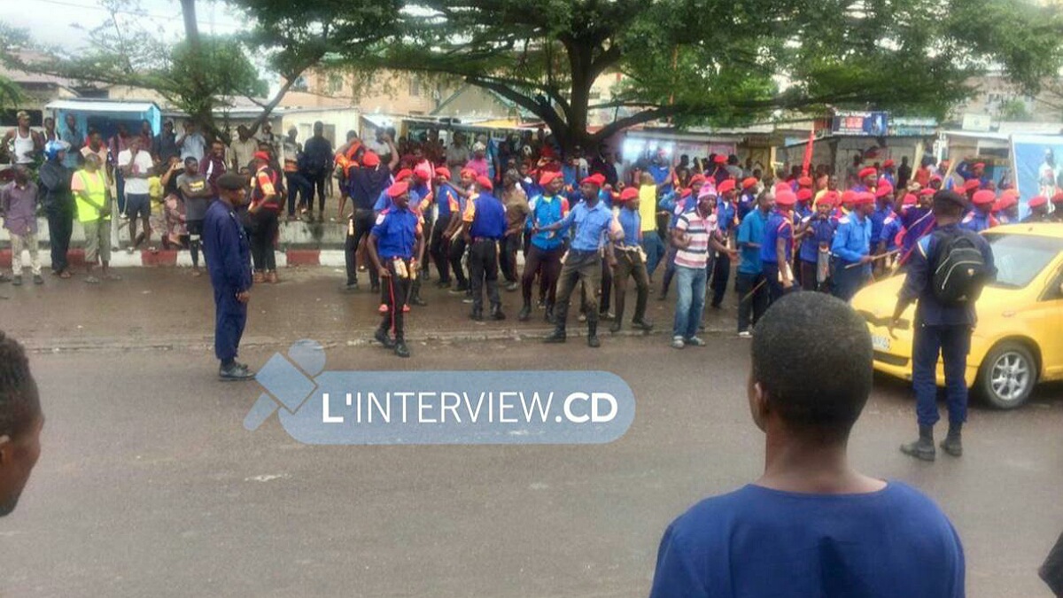 affrontements entre la police et les adeptes de Ne Muanda N'semi à Ngaliema