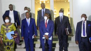 Sylvestre Ilunga Ilunkamba a présidé une séance de travail avec les différents membres de l'exécutif national