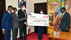 lutte contre le coronavirus : la banque United Bank for Africa (UBA) offre 150 000 USD au gouvernement