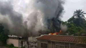 Incendie au secrétariat EPST