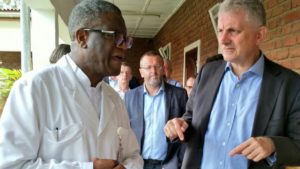 Jean-Marc Châtaigner et Denis Mukwenge