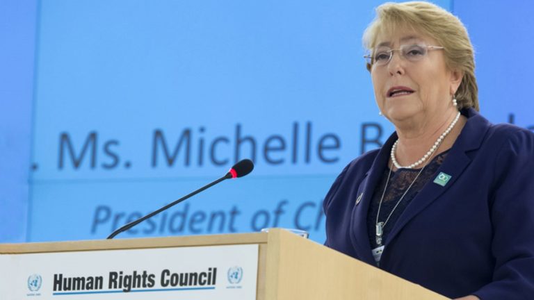 Michelle Bachelet Haut-Commissaire aux droits de l’Homme