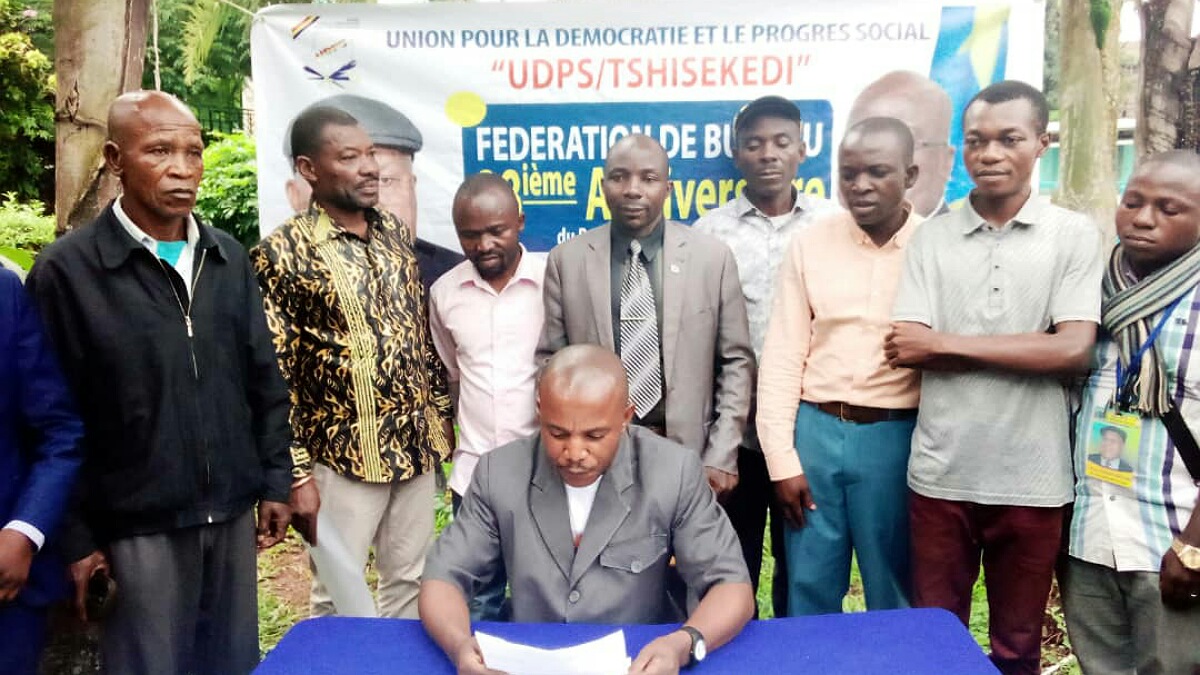 Sud-Kivu  les comités sectionnaires de l’UDPS