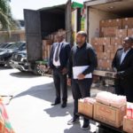 la Fondation Denise Tshisekedi offre des produits détergents à plusieurs hôpitaux