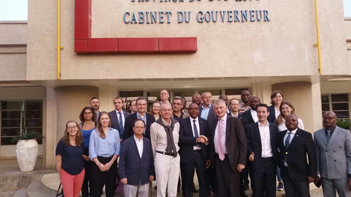 une dizaine d’ambassadeurs de l’Union Européenne reçus par le gouverneur du Sud-Kivu