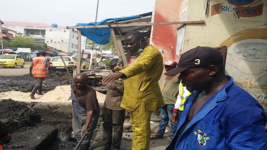 Bourgmestre de Lingwala, Daniel Wangu