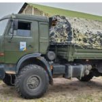 Des véhicules de l'armée