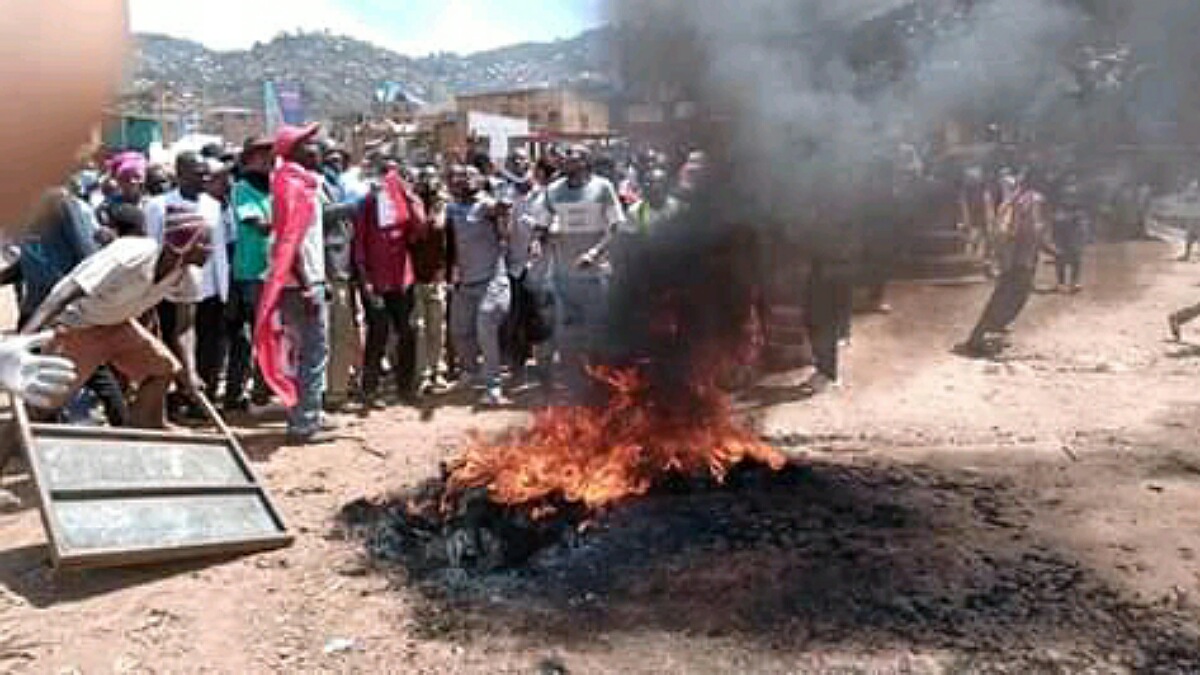 UNC manifestation à bukavu