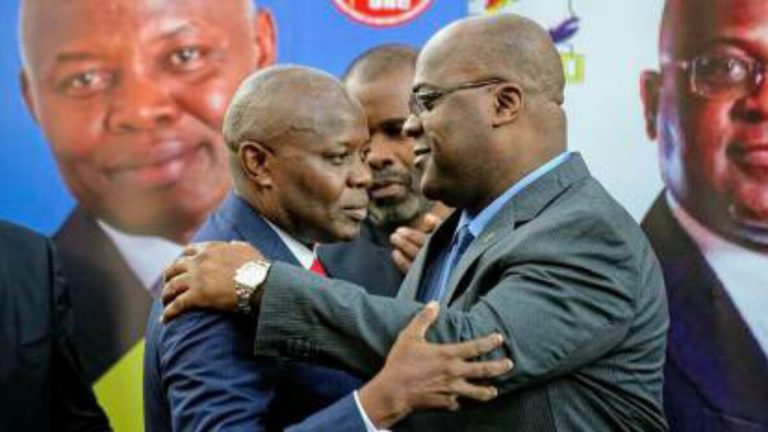 Vital Kamerhe et Felix Tshisekedi