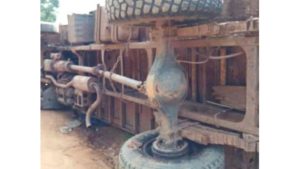 Accident de voiture kananga