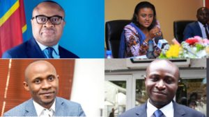 C. Lubaya, F. Muyumba, J. Munubo et P. Muyaya