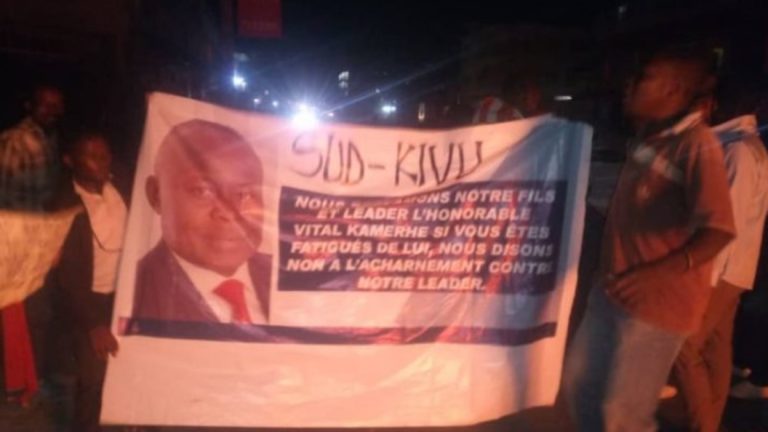 Sud-Kivu Bukavu l’arrestation V. Kamerhe, UNC