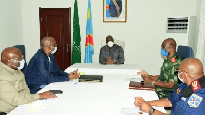 réunion de sécurité F. Tshisekedi réunion de sécurité F. Tshisekedi
