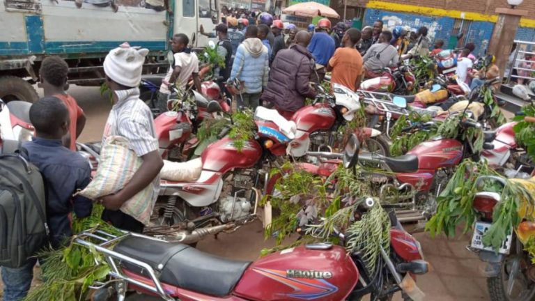 Bukavu Après la mort d'un taximen.