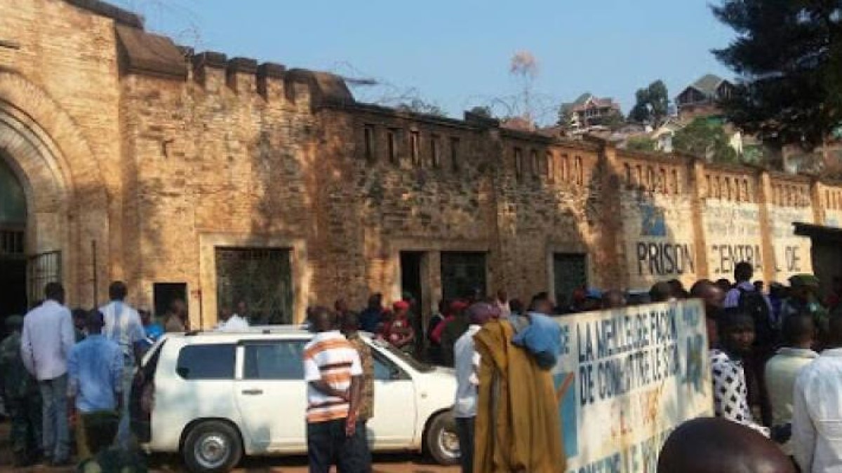 Bukavu-Prison prison centrale de Kabare