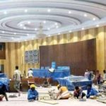 les travaux de réfection du Sénat