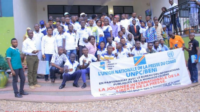 Journée de la liberté de la presse à Beni,