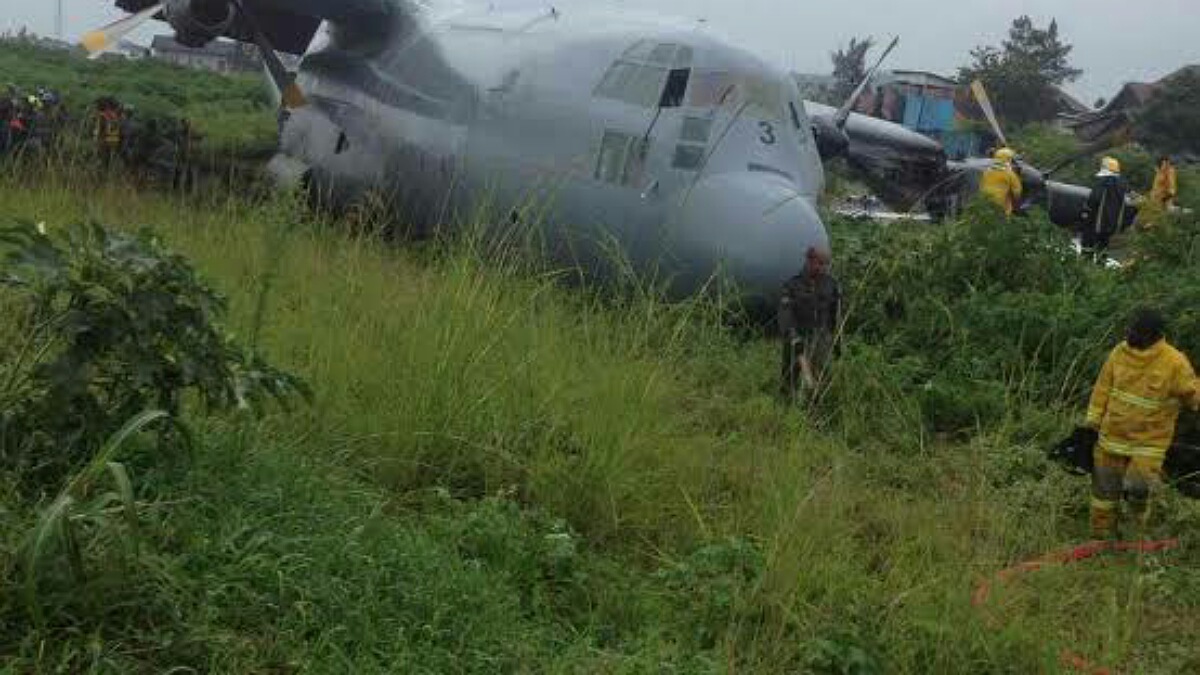 Sud-Kivu : crash d’un avion à Walungu, aucun dégât enregistré