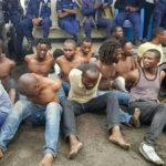 15 présumés criminels présentés par la police devant la presse à Goma