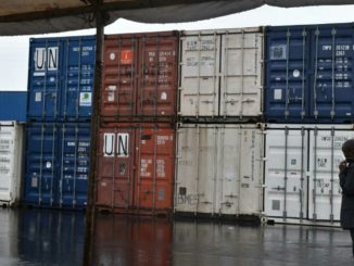 Goma, l'UNPOL dote la PNC de 22 conteneurs