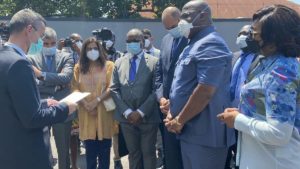 Félix Tshisekedi inaugure un nouveau bâtiment du CMK