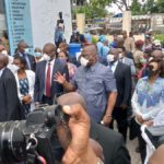 Tshisekedi visite l'hôpital Sino-Congolaise à Ndjili