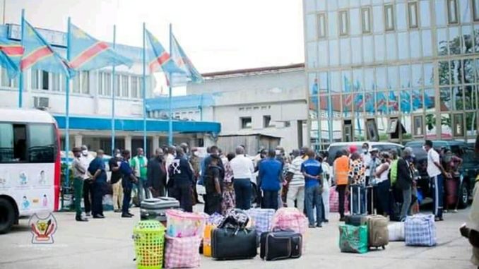 73 Congolais ont regagné Kinshasa en provenance du Congo-Brazzaville