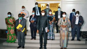 jose panda et les chercheurs congolais à la primature