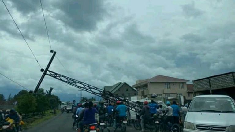 goma accident de circulation à Rwasama