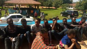 Beni : 15 présumés criminels dont 2 femmes présentés au maire