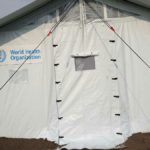 l'OMS installe deux tentes à la prison central de makala